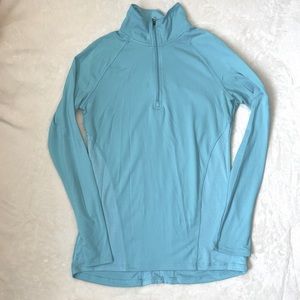 Champion Duo Dry 1/2 Zip 1/4 Pullover Workout Top Shirt Athletic Target Fitted